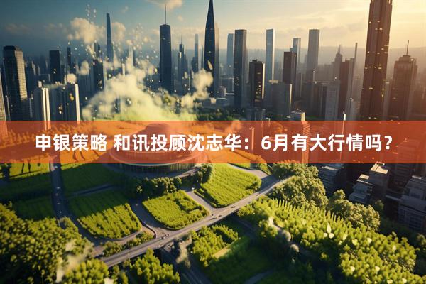 申银策略 和讯投顾沈志华：6月有大行情吗？
