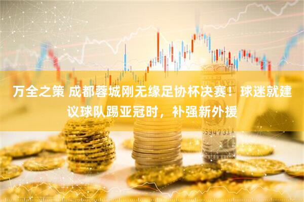 万全之策 成都蓉城刚无缘足协杯决赛！球迷就建议球队踢亚冠时，补强新外援