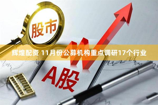 辉煌配资 11月份公募机构重点调研17个行业